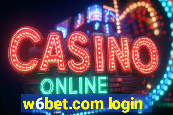 w6bet.com login